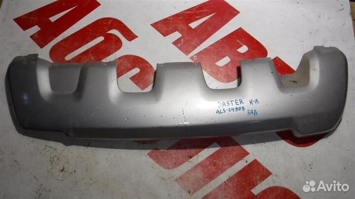 Накладка заднего бампера Renault Duster 2012