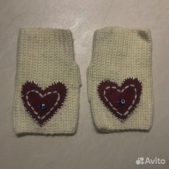 Митинки перчатки вязанные