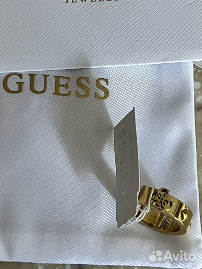 Кольцо+серьги Guess (р.18)