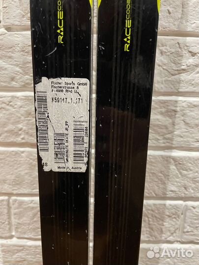 Беговые лыжи Fischer carbonlite skate JR IFP 20\21
