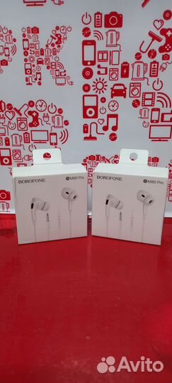 Проводные наушники Borofone bm80 pro T1T
