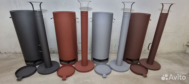 Печь для бассейна на дровах из нержавеющей стали