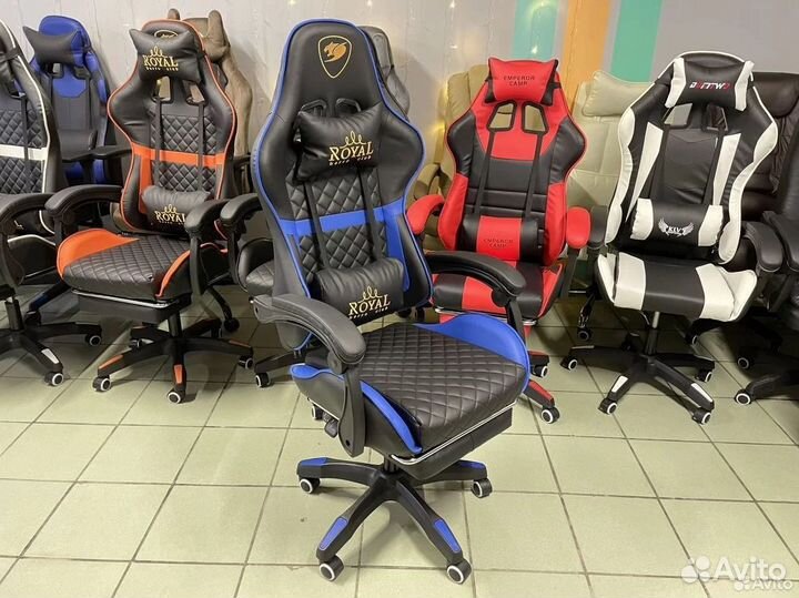 Компьютерное офисное кресло с массажем (новые)