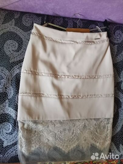 Юбка кожа love republic