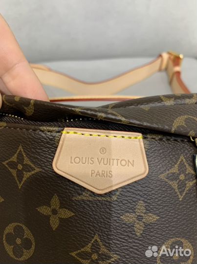 Сумка louis vuitton мужская через плечо (бананка)