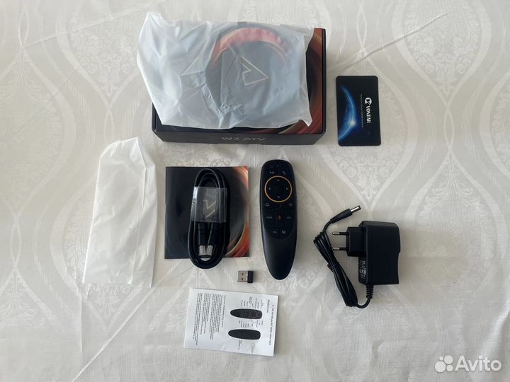 Android TV box (смарт приставка новая) + аэропульт