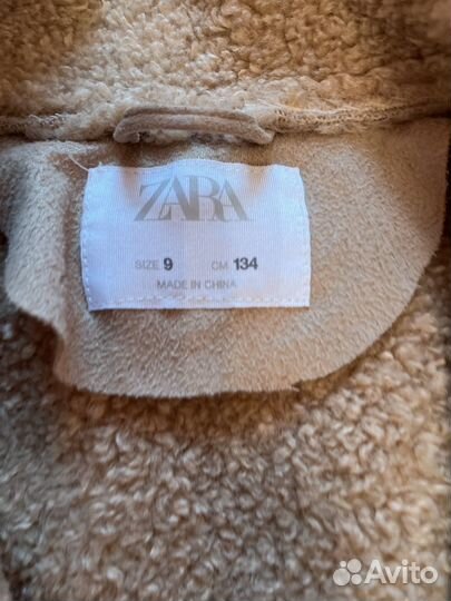 Дубленка детская 134