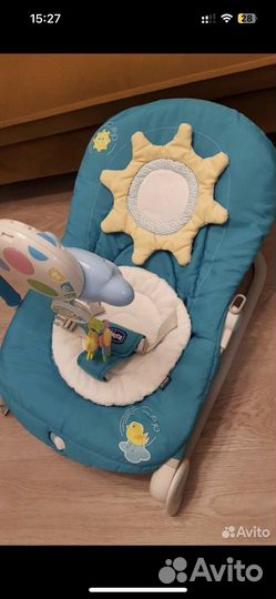 Шезлонг chicco balloon