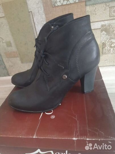 Ботильоны натуральная кожа