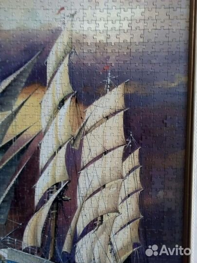 Большая картина из пазлов 