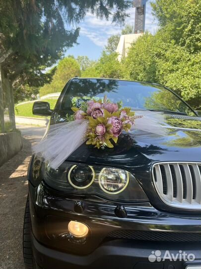 Композиция на капот Авто Свадебная