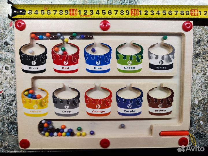 Деревянные пазл и сортер из Китая