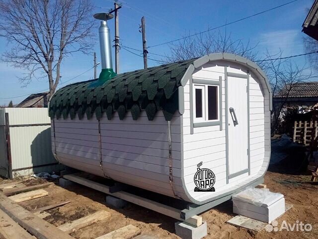 Баня бочка
