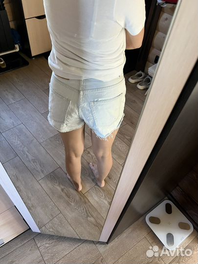 Джинсовые шорты 36 размер pull&bear