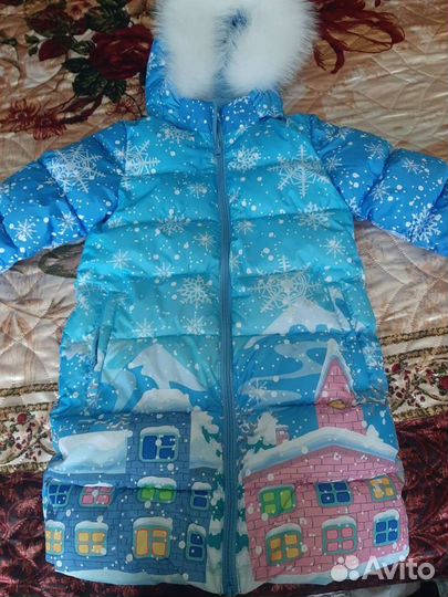 Пальто для девочки 116