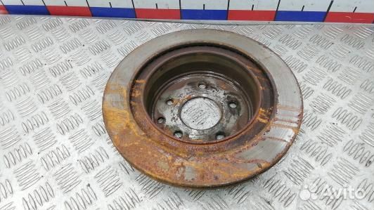 Диск тормозной задний nissan qashqai J10 +2 (NML12