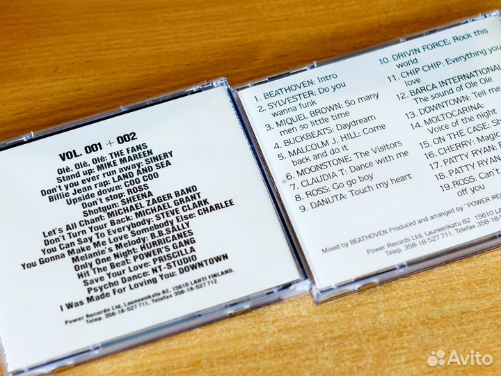 CD Компакт-диски Дискотека PowerMix vol.1-5