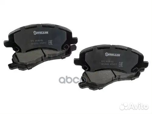 Колодки тормозные дисковые перед Stellox 1863