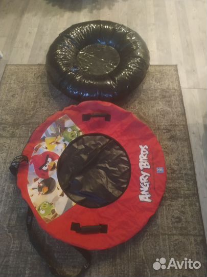 Тюбинг ватрушка 100 см angry birds