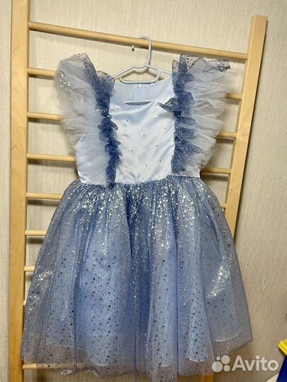Платье снежинки 122