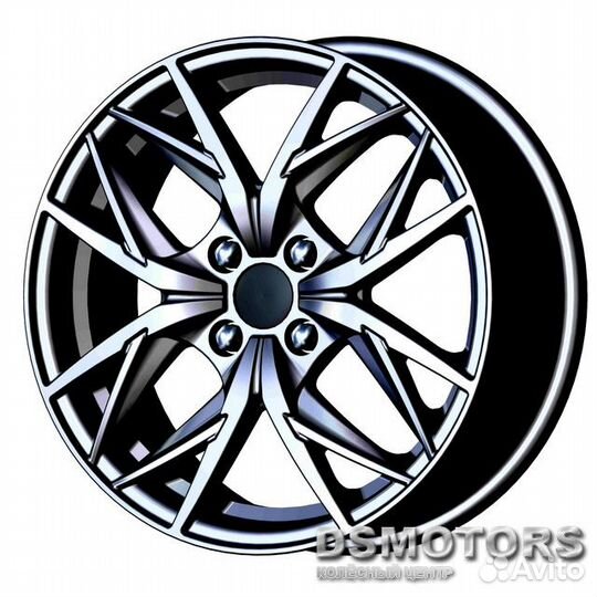 Диски Асти 6.5/16 4x100 ET49 d54.1 графит