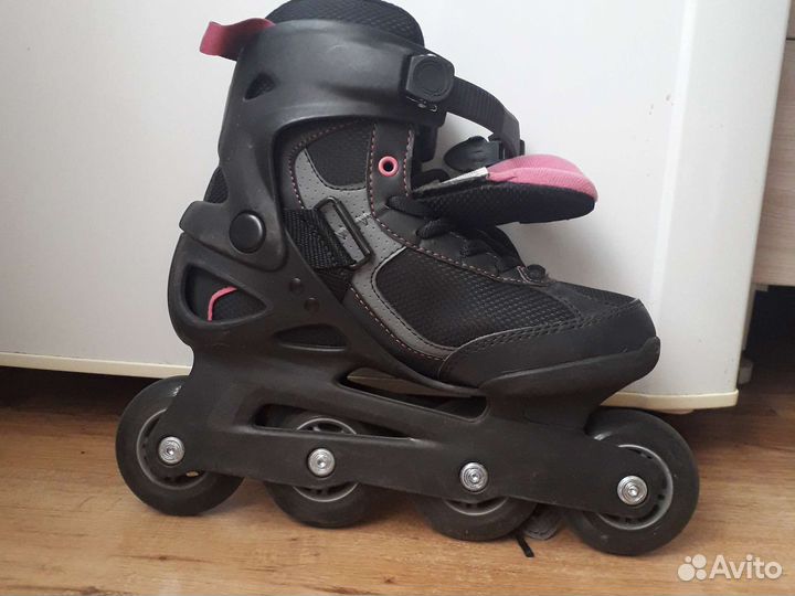Роликовые коньки детские с защитой