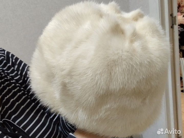 Шапка норковая женская
