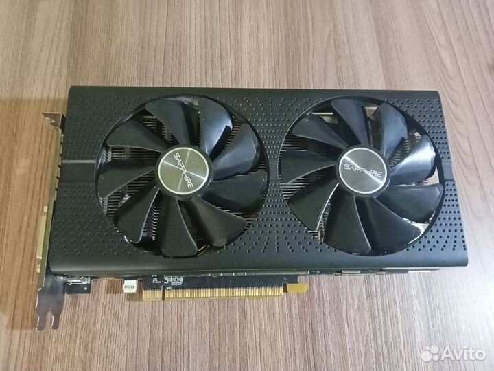 Видеокарта rx580 4gb sapphire