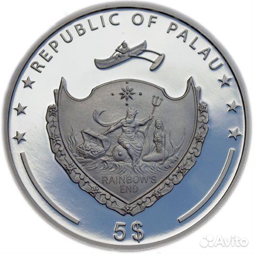 Палау 2010г череп-Memento mori