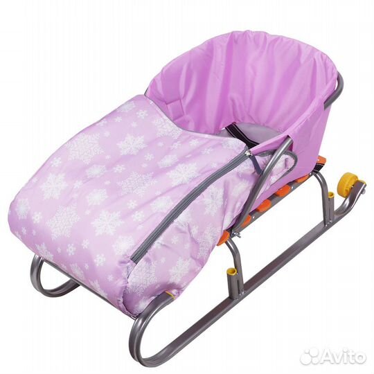 Сидение для санок с чехлом на ножки