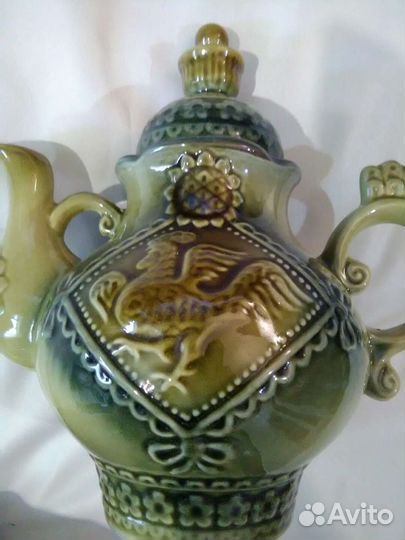 Керамический чайник Петух СССР