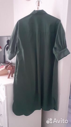 Платье рубашка хлопок L/XL