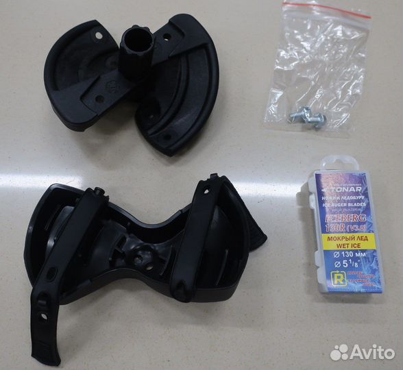 Ледобур для шуруповёрта iceberg 110/130 мм