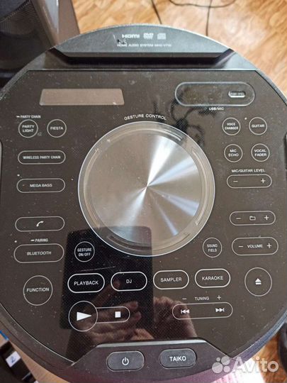 Музыкальная колонка sony MHC-V71D по запчастям