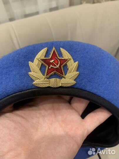 Фуражка/голубой берет