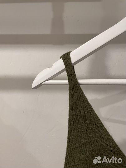 Сарафан платье вязаный 40-42 размер зелёный новый