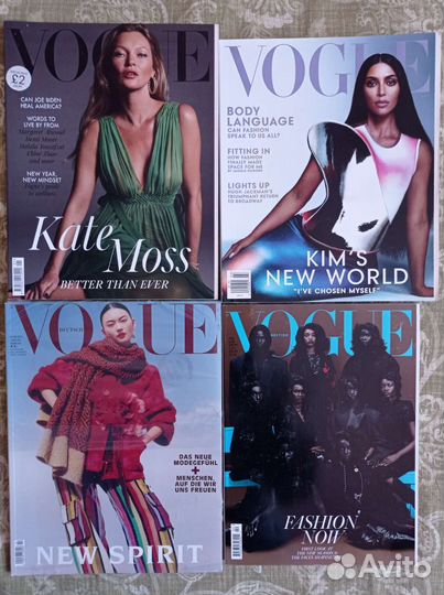 Журналы Vogue новые абсолютно