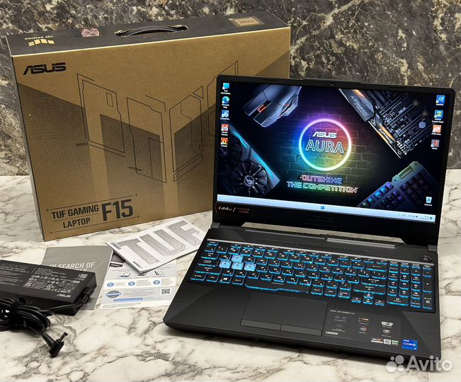 Новый Asus Tuf 144Hz I5-11400/RTX 3050/16GB/SSD512