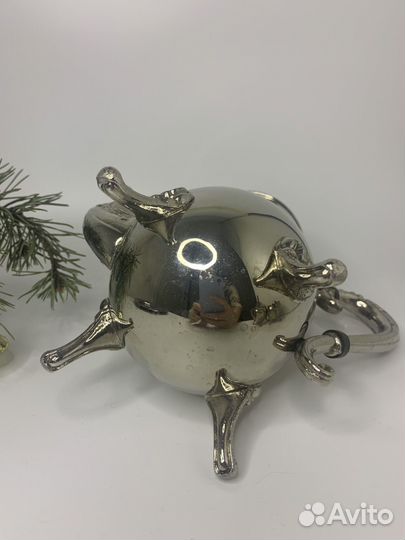 Кофейный сервиз серебрение Англия