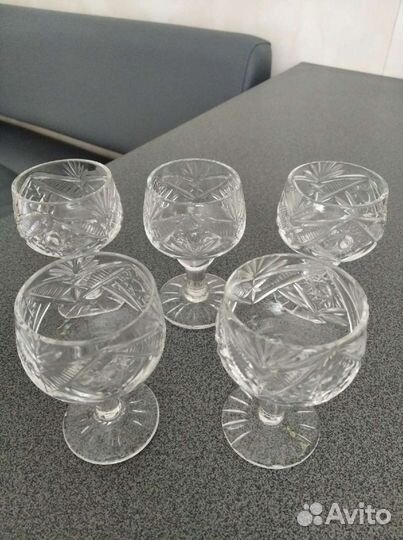 Рюмки 5шт из СССР