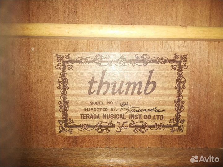 Акустическая гитара Thumb w150, Япония