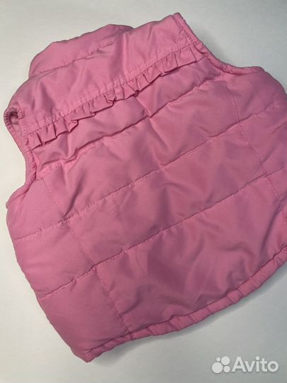 Жилетка на девочку 6 месяцев