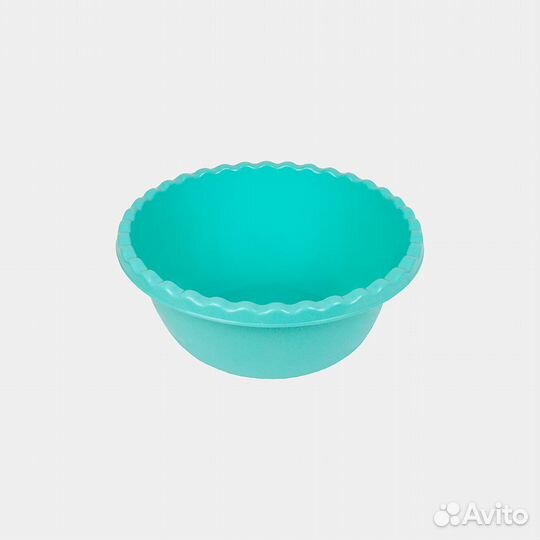 Миска круглая 5л. Аквамарин (М-пластика)