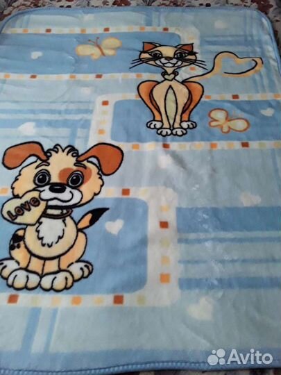 Плед детский новый