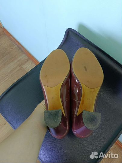 Туфли кожаные 37 размер
