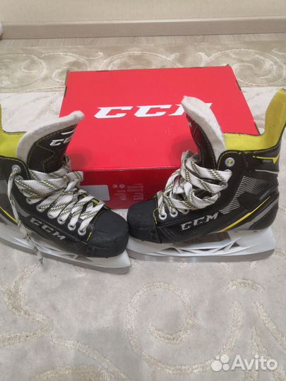 Коньки хоккейные ссм детские