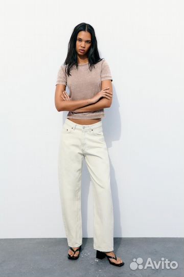 Футболка Zara Новая коллекция 2024