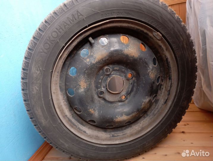 Комплект колёс на дисках. Yokohama ig55 и Norman 4