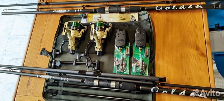 Набор Удилища карповые с катушками