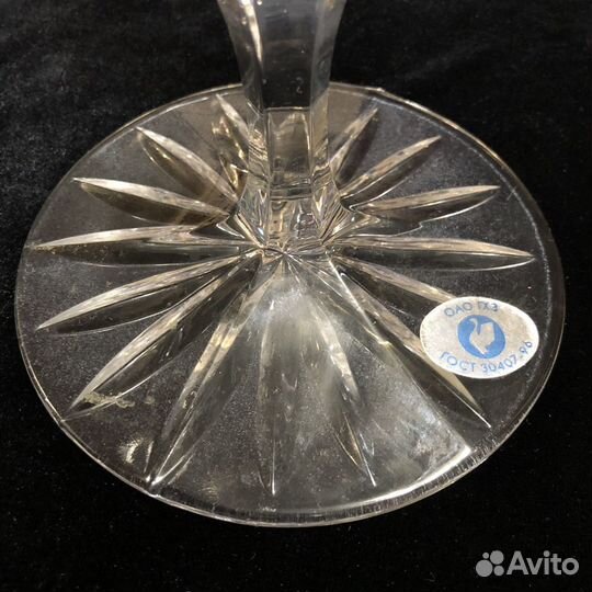 Конфетница хрусталь
